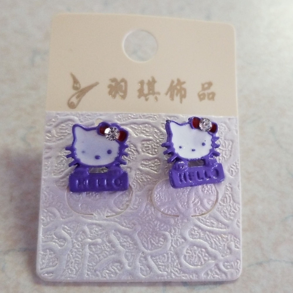 Hello Kitty Earrings